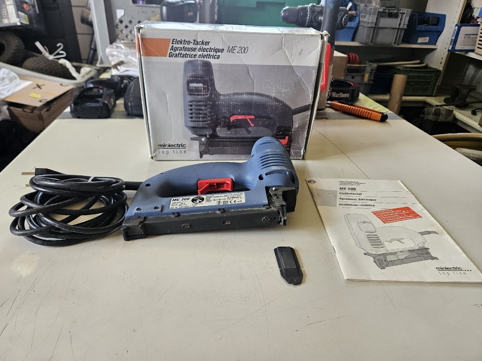 Tutti gli attrezzi: Elektro-Tacker mioelectric ME 200 Top Line gebraucht – Usato da Oberburg venduto da znas