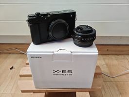 Fuji X-E5 Kit schwarz, neuwertig, Swiss- Garantie bis 2030