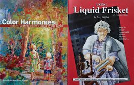 Color Harmonies & Using Liquid Frisket; 2 Bücher in Englisch