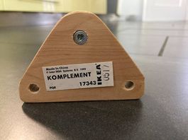 IKEA PAX Kleiderstangen lang mit Halterungen