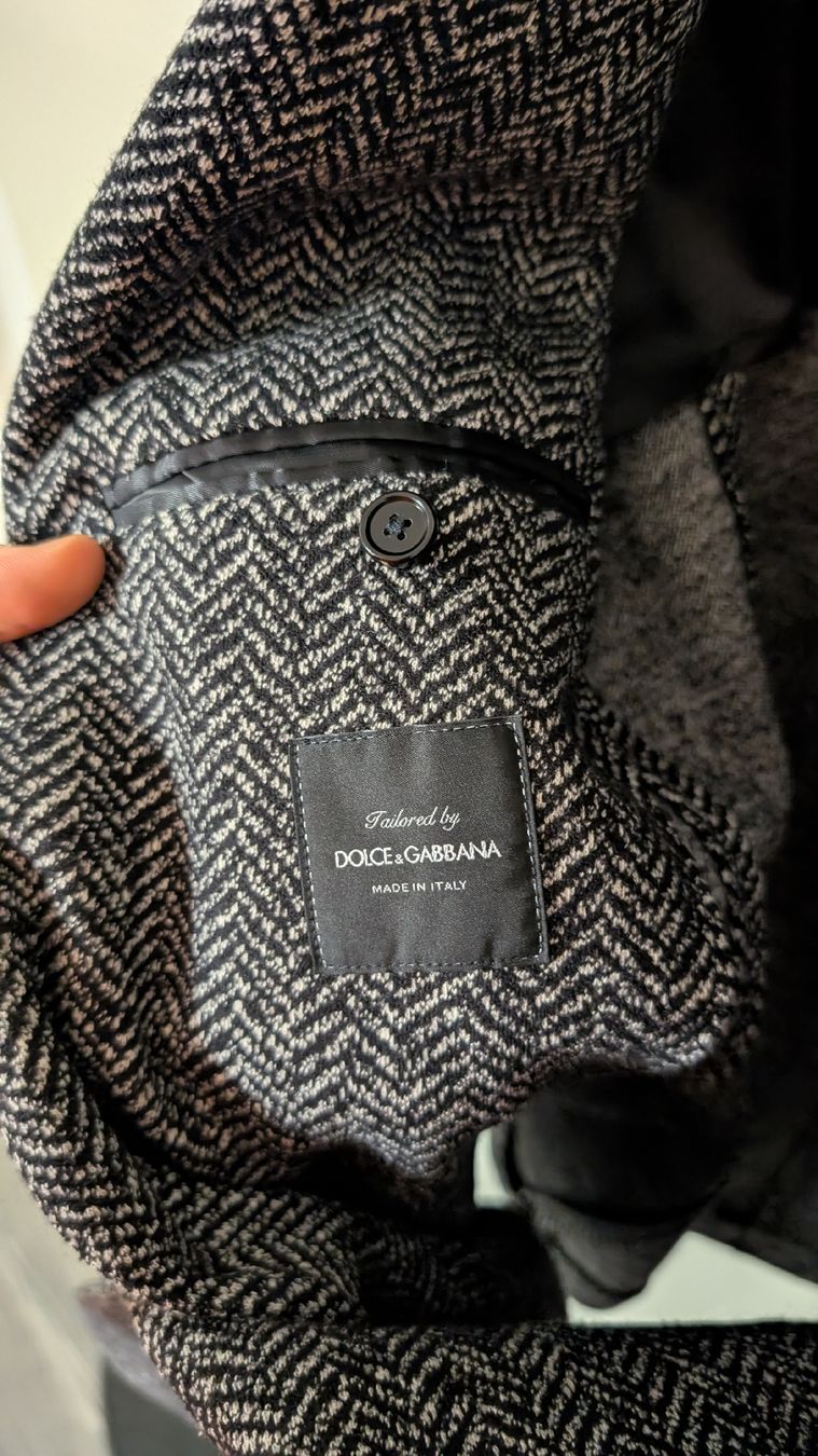 Dolce & Gabbana Giacche: Dolce & Gabbana - Wool Blazer - Size 48 – Usato da Liestal venduto da ericx.oc 2