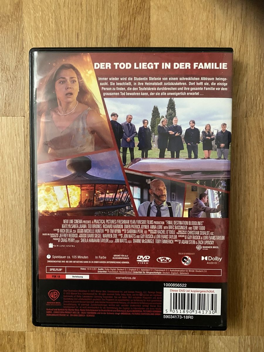 Alle DVDs: DVD Final Destination 6 Bloodlines – Neu (gemäss Beschreibung) aus Aesch BL von 39QueenOFSales39 1