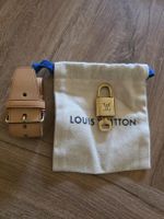 Louis Vuitton Schloss ,Staubbeutel ,Lederanhänger Original