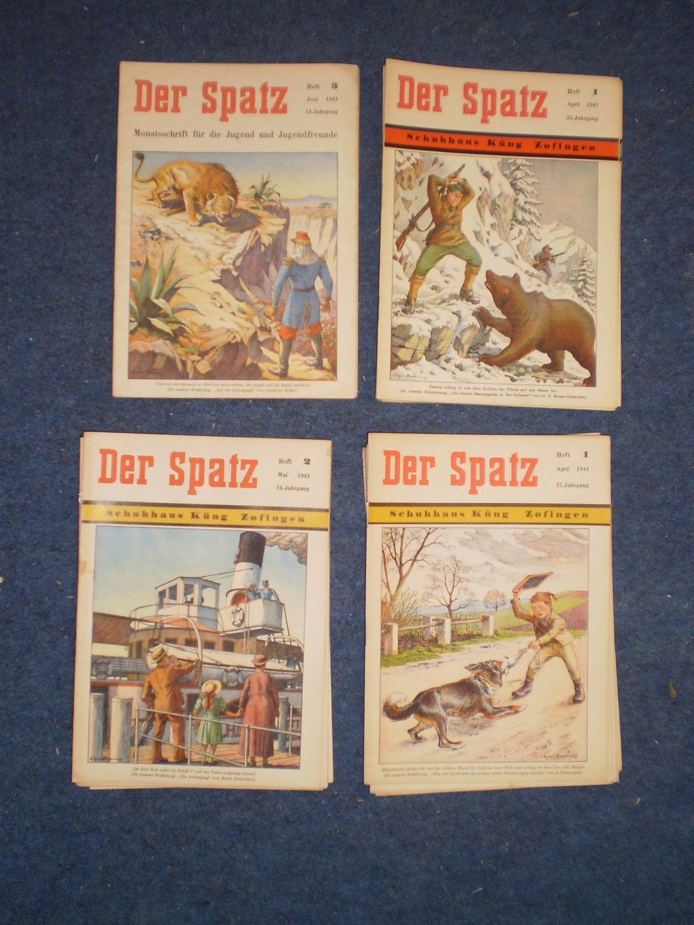Riviste & Magazine: Der Spatz. Konvolut von 91 Heften – Usato da Lenzburg venduto da strebeck