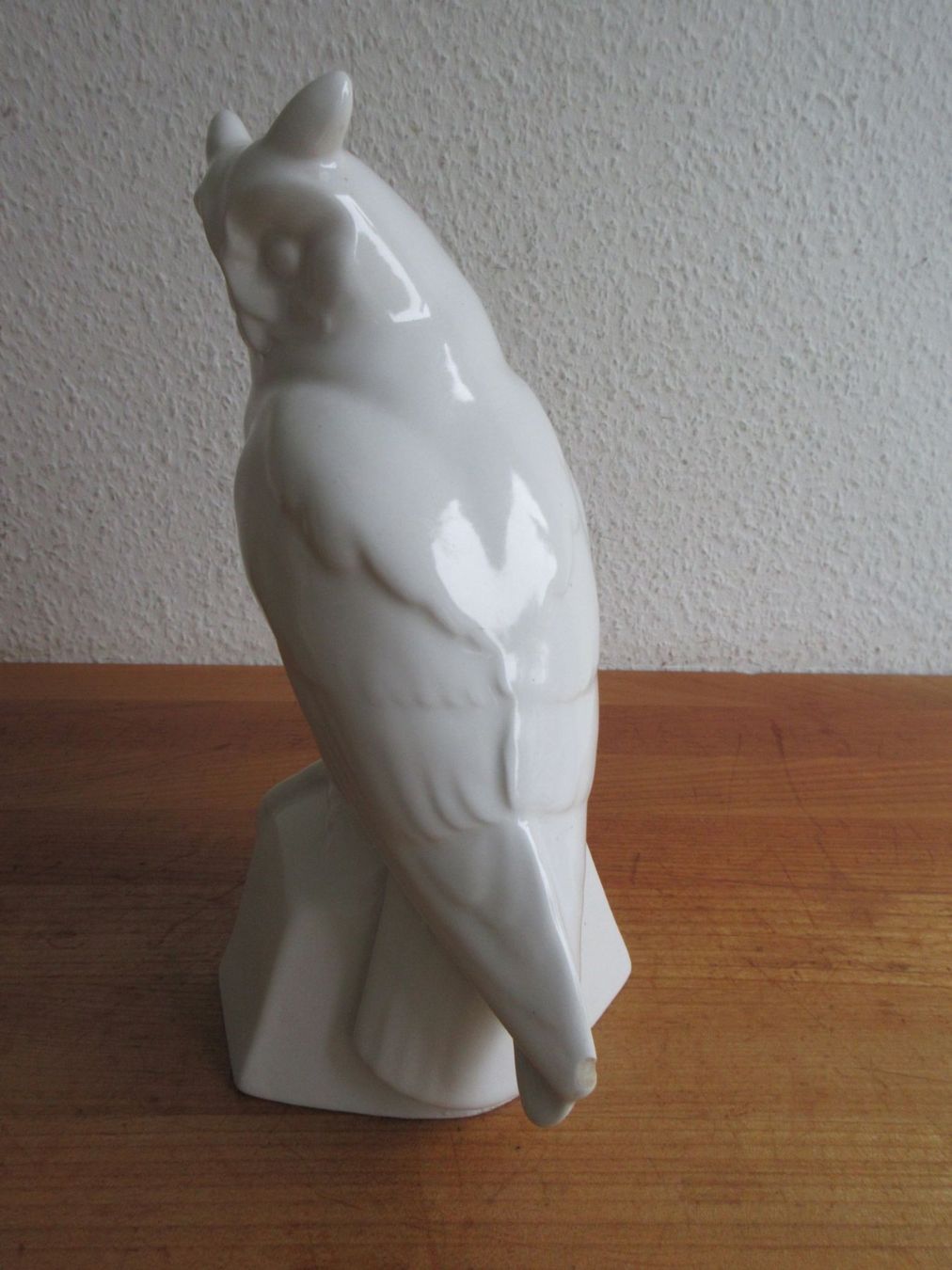 Statuette: Laufen Keramik - weiss Eule, selten! – Usato da Binningen venduto da mondoantico 4
