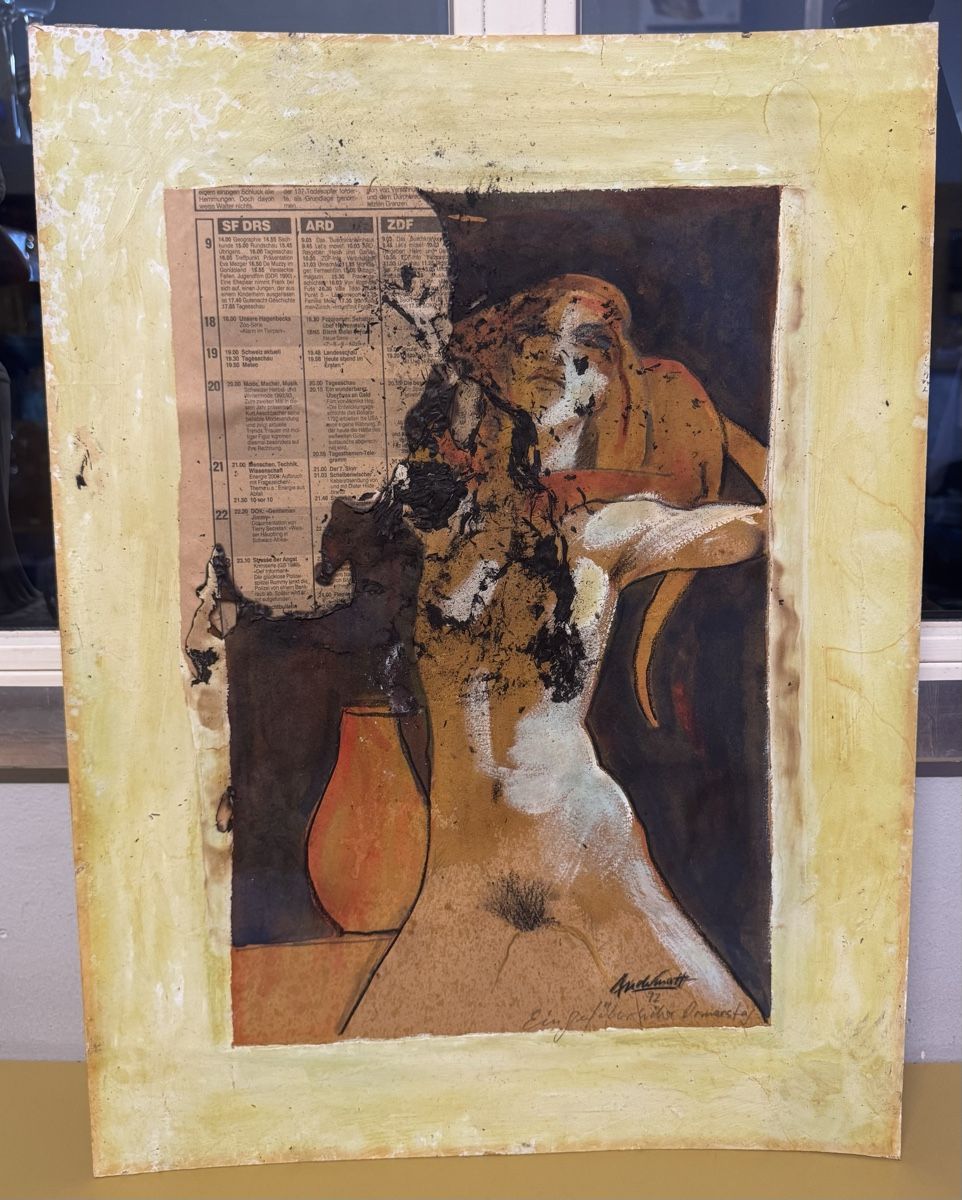 Dipinti: Original gemalte signiertes Bild  – Usato da Schlieren venduto da Freundlich02