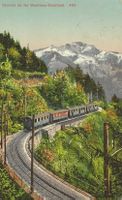 Montreux - Oberland Bahn  VD  1919 sehr gut erhalten