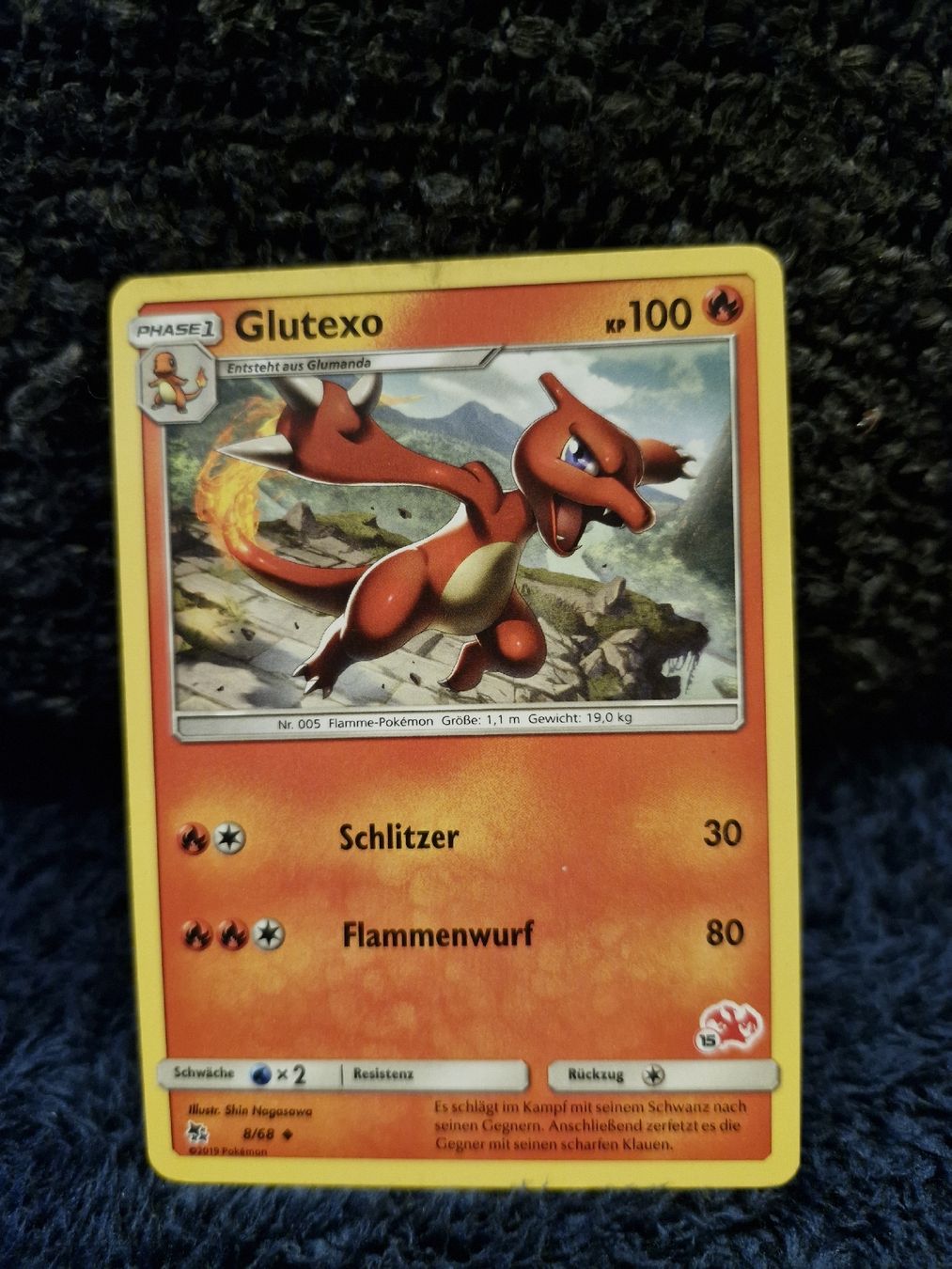 Pokémon Carte collezionabili: Glutexo Pokémon Karte - 8/68 – Usato da Muri AG venduto da endless88