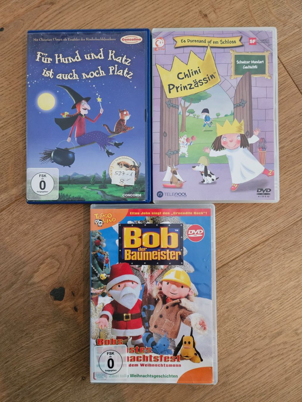 Tutti i DVDs: Bob der Baumeister DVD u.a. Set 3 Stk – Usato da Wettswil venduto da amazoner