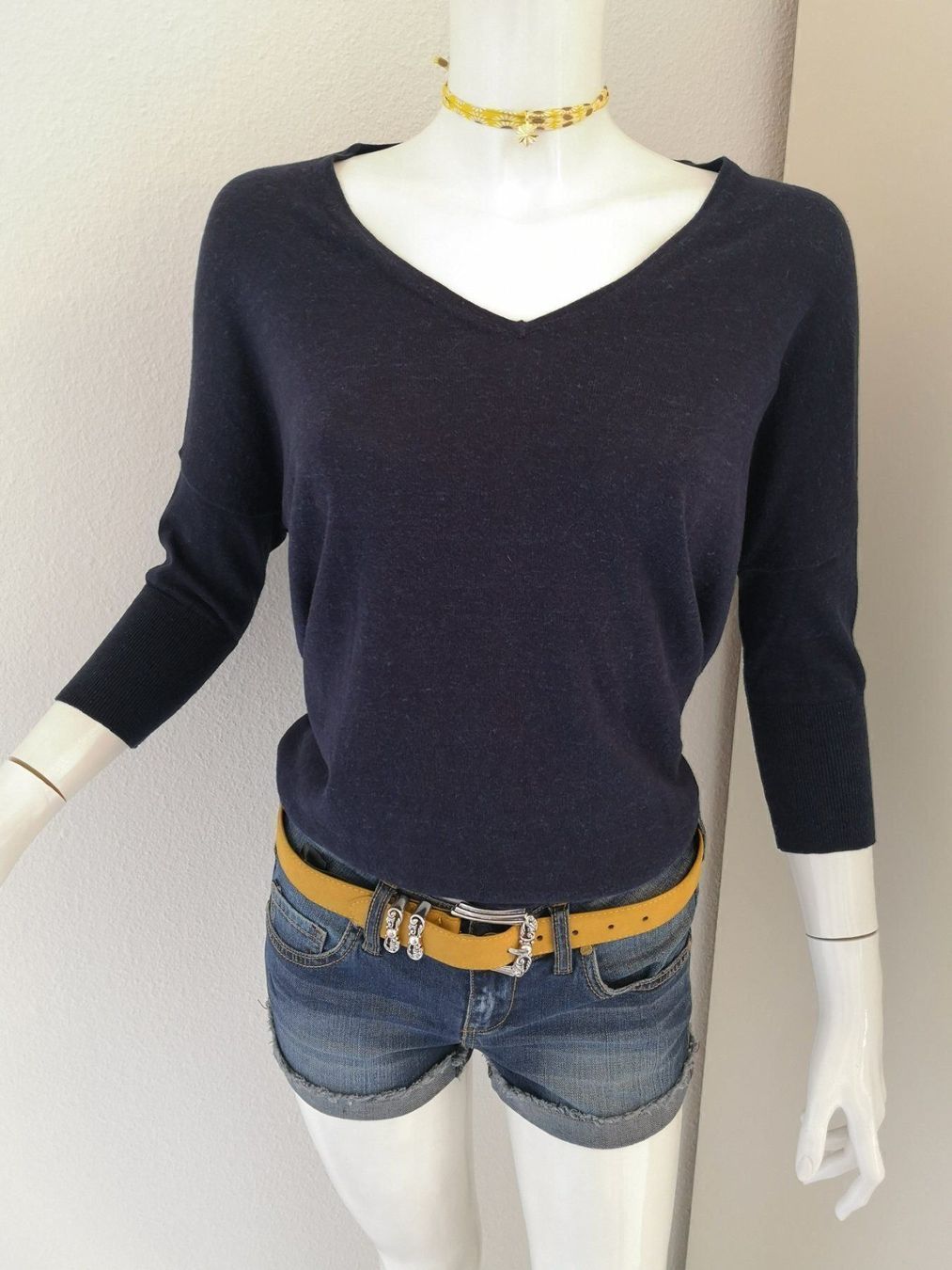 Mango Maglioni & Felpe: 🤩MANGO STRICK PULLOVER DUNKELBLAU & ARMANI P. – Usato da Olten venduto da Naja-Twins-Twins 6