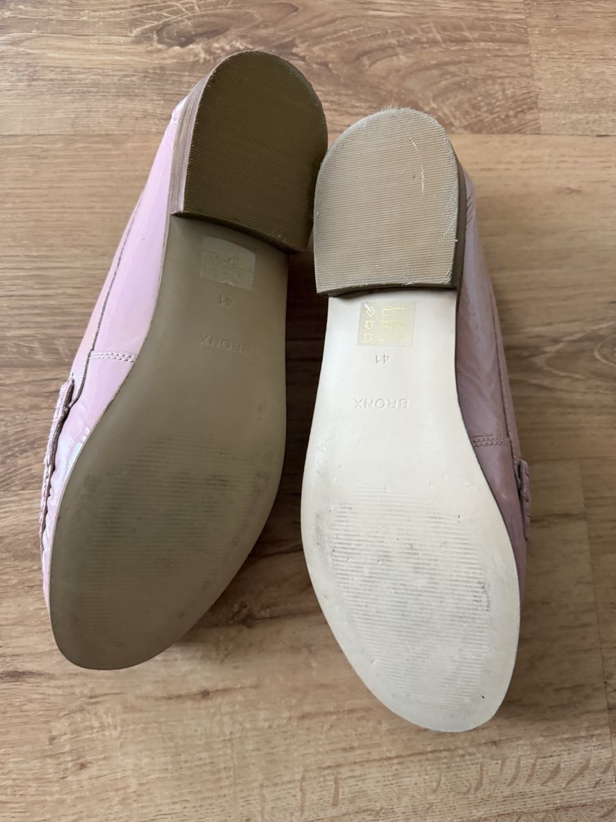 Scarpe da donna: Damenschuhe Loafer Bronx Grösse 41 Rosa Leder – Nuovo (secondo la descrizione) da Bülach venduto da Hrica21 1