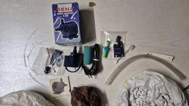Restmaterial für Tuffstein- oder andere Deko- Brunnen