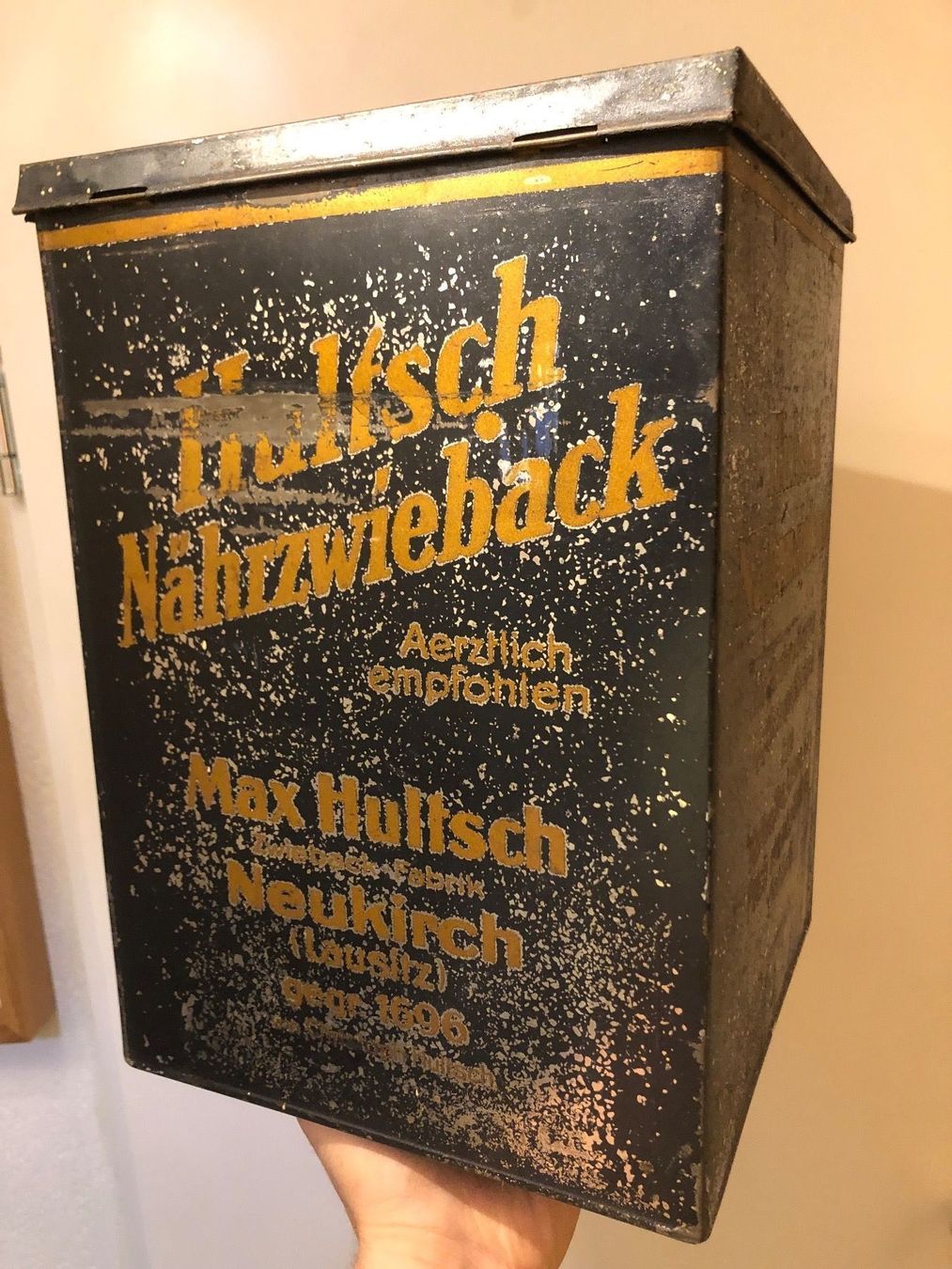 Dosen: ALTE TOLLE ZWIEBACK BLECHDOSE ORIGINAL – Gebraucht aus Balterswil von MR_FEELGOOD 2