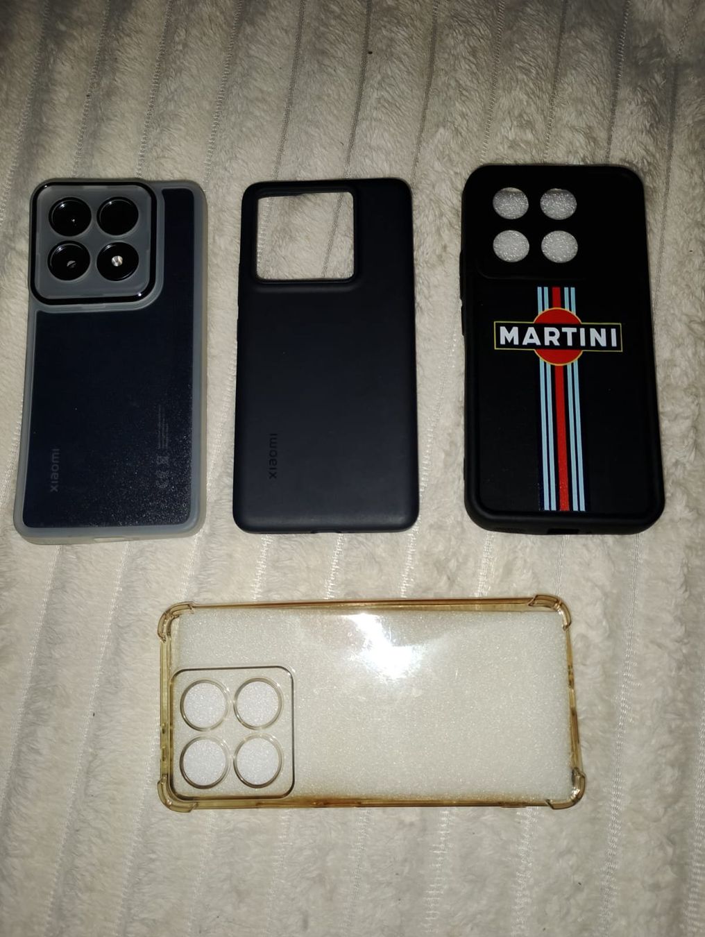 Xiaomi Cover & Protezioni schermo: 4 Handy Cover Xiaomi 14T Pro – Nuovo (secondo la descrizione) da Effretikon venduto da donjuan105
