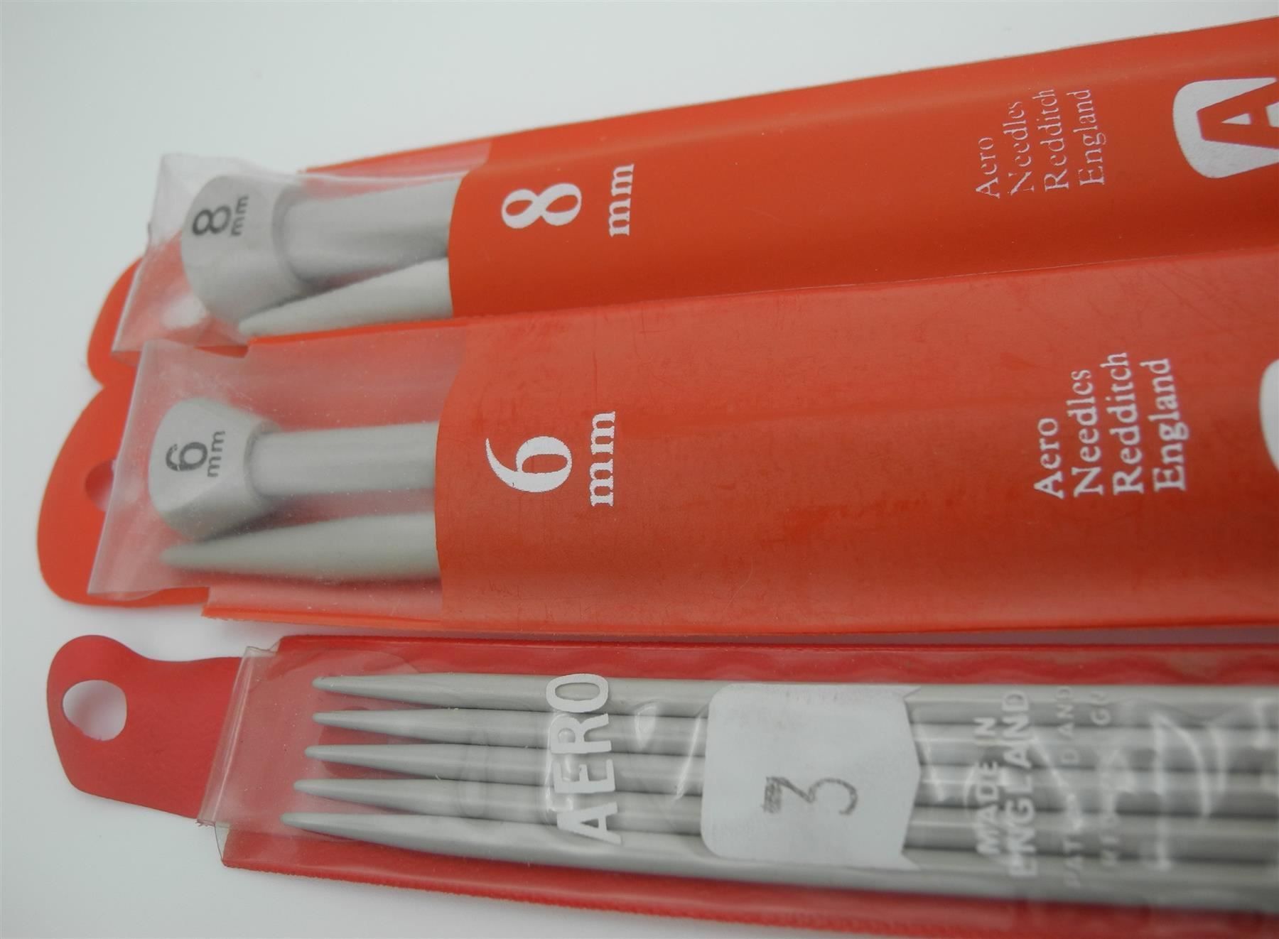 Ferri: 6 Stricknadeln + 4 Häckel, Nr. e38 – Nuovo e nell'imballaggio originale da Kottwil venduto da Crazyrolf 1