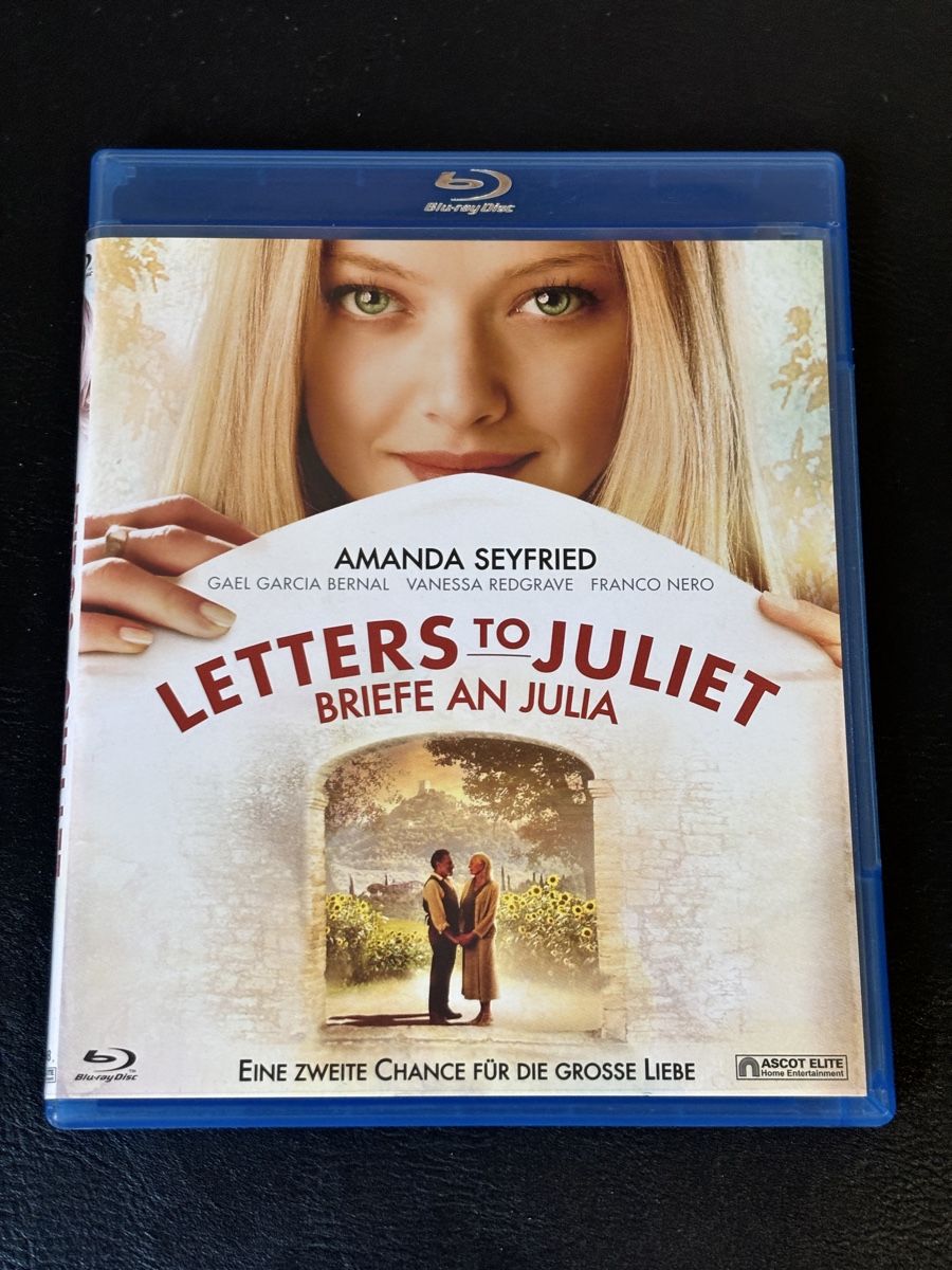 Alle DVDs: Blu-ray Letters to Juliet – Gebraucht aus Luzern von Armastra