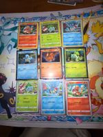 rare set Squirtle Charmander Bulbasaur( 9 cards all are nm )