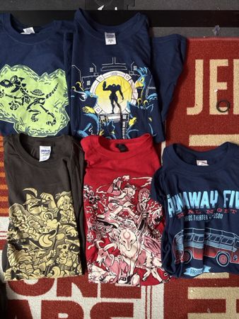 5x T-Shirts, Grösse S, ungetragen, Gaming, Metroid usw