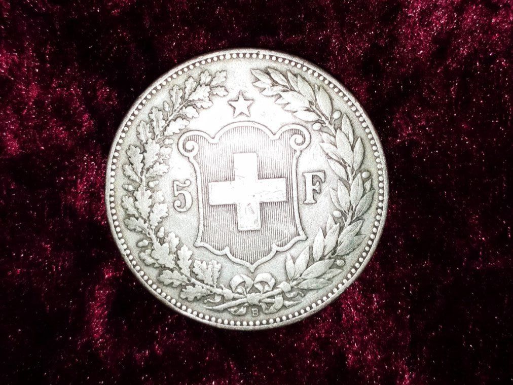 Tutti le monete: CH, 5 Franken/Francs/Franchi 1889 – Usato da Gordola venduto da ale_5wbc 7