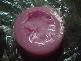 Silikon Form oval rosa