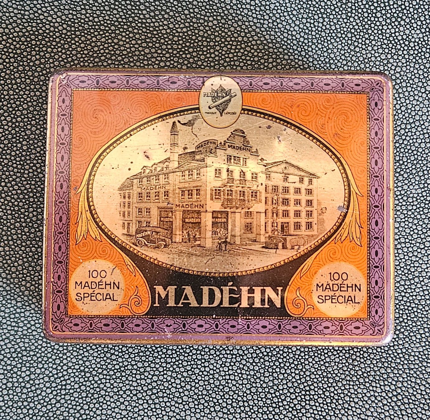 Dosen: Vintage Blechdose MADEHN – Gebraucht aus Tenniken von tententen30
