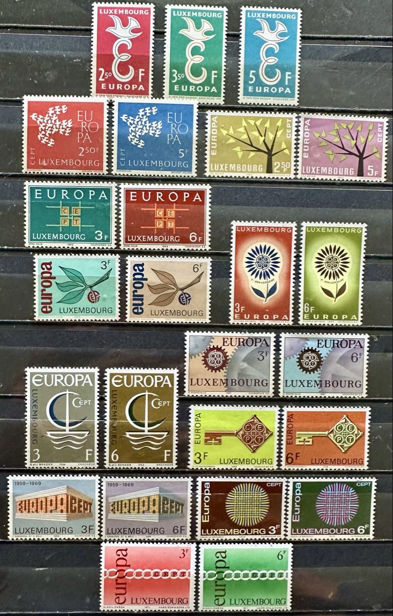Alle Briefmarken: Luxembourg  – Neu (gemäss Beschreibung) aus Duebendorf von Fczfanrobi