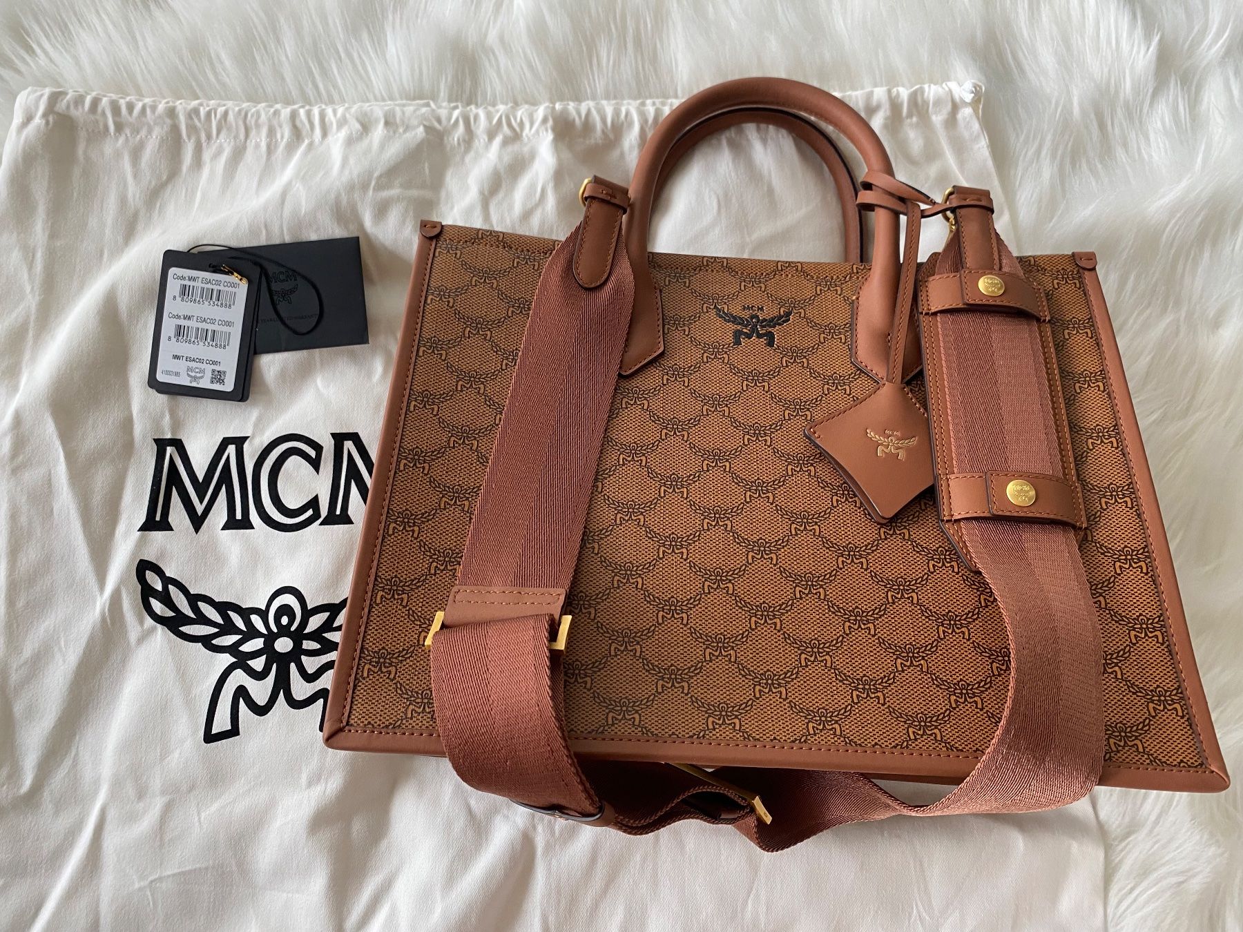 Mcm Taschen: MCM Shopper "Himmel" cognac - mittelgrosse Tragetasche – Gebraucht aus Duebendorf von Alexandertreyer