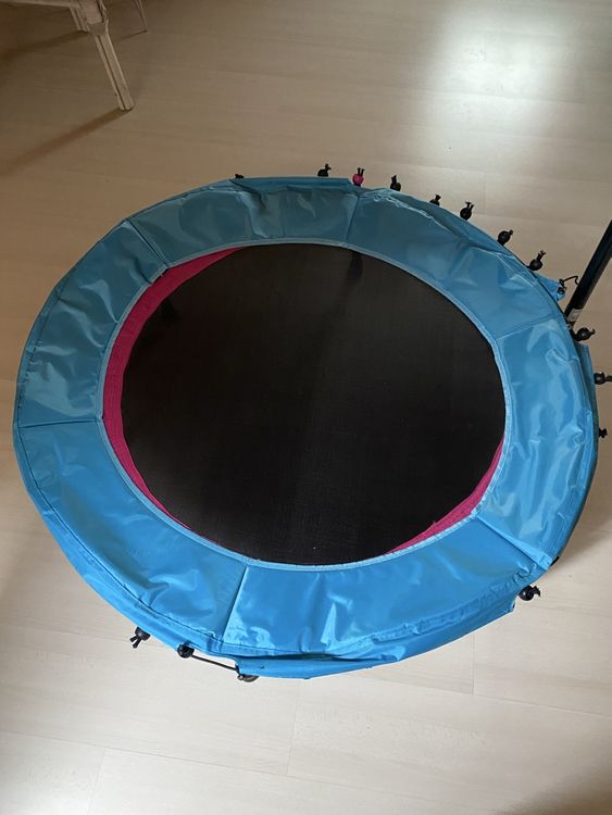 Fitness Trampolin 110 cm neu 6