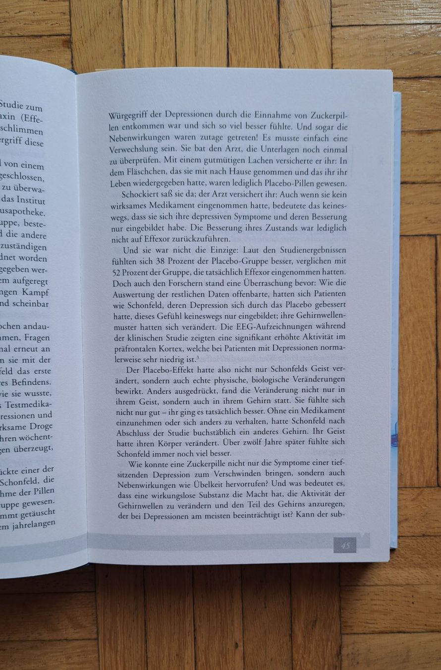 Bücher: Du bist das Placebo. Bewusstsein wird Materie. – Gebraucht aus Zürich von nic_dgn5 2