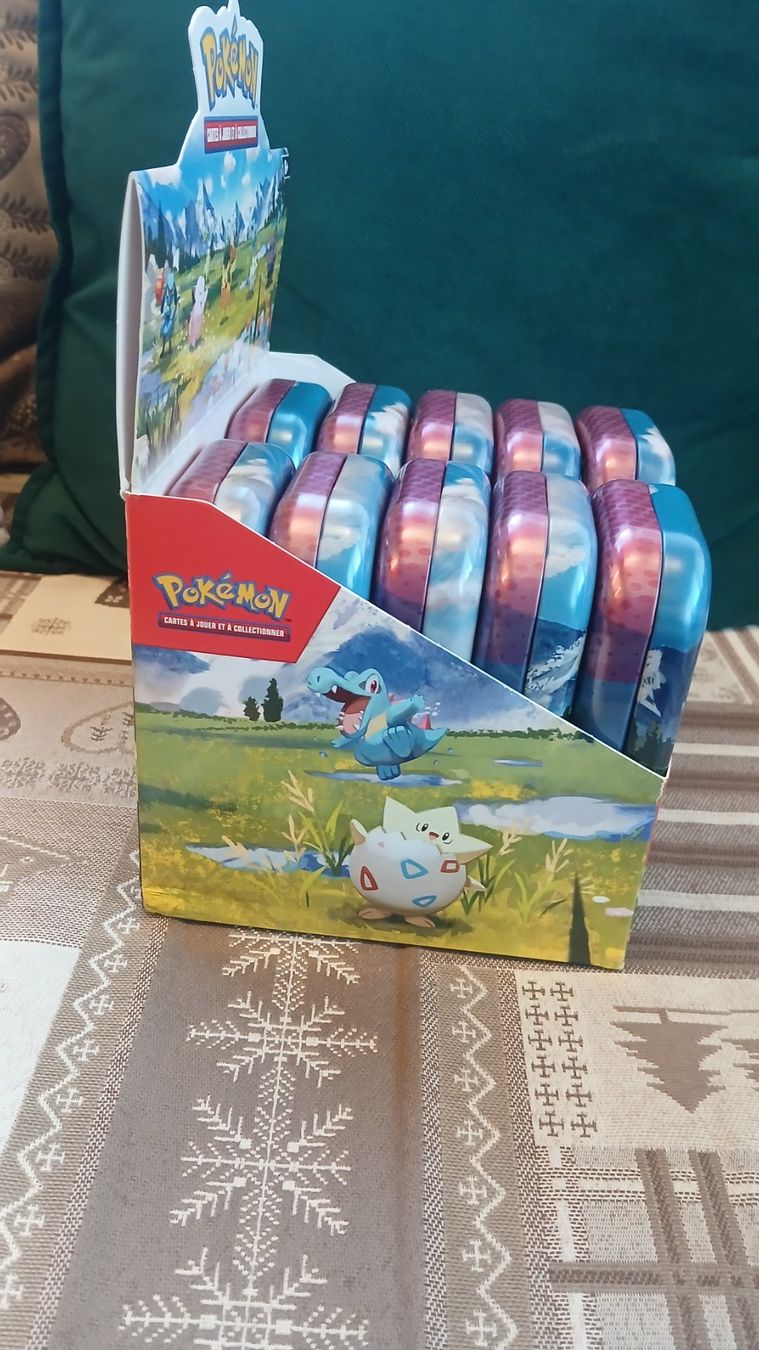 Pokémon Cartes à collectionner: Display mini tin pokemon vide – D'occasion à Condémines (Nendaz par Dr.Sub 3