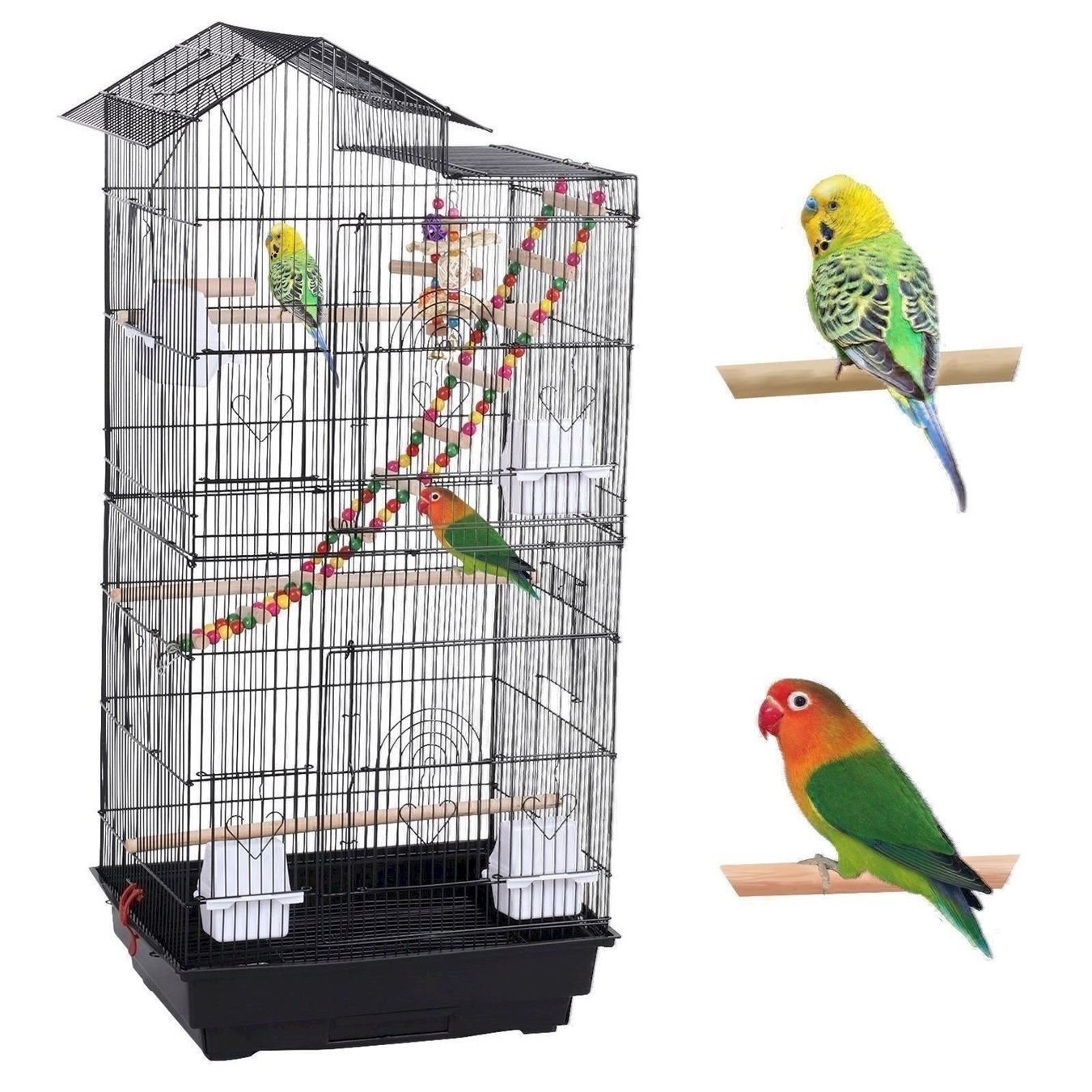 Vogelhäuser: Yaheetech Vogelkäfig Wellensittich – Neu und originalverpackt aus Bottighofen von zaap 2