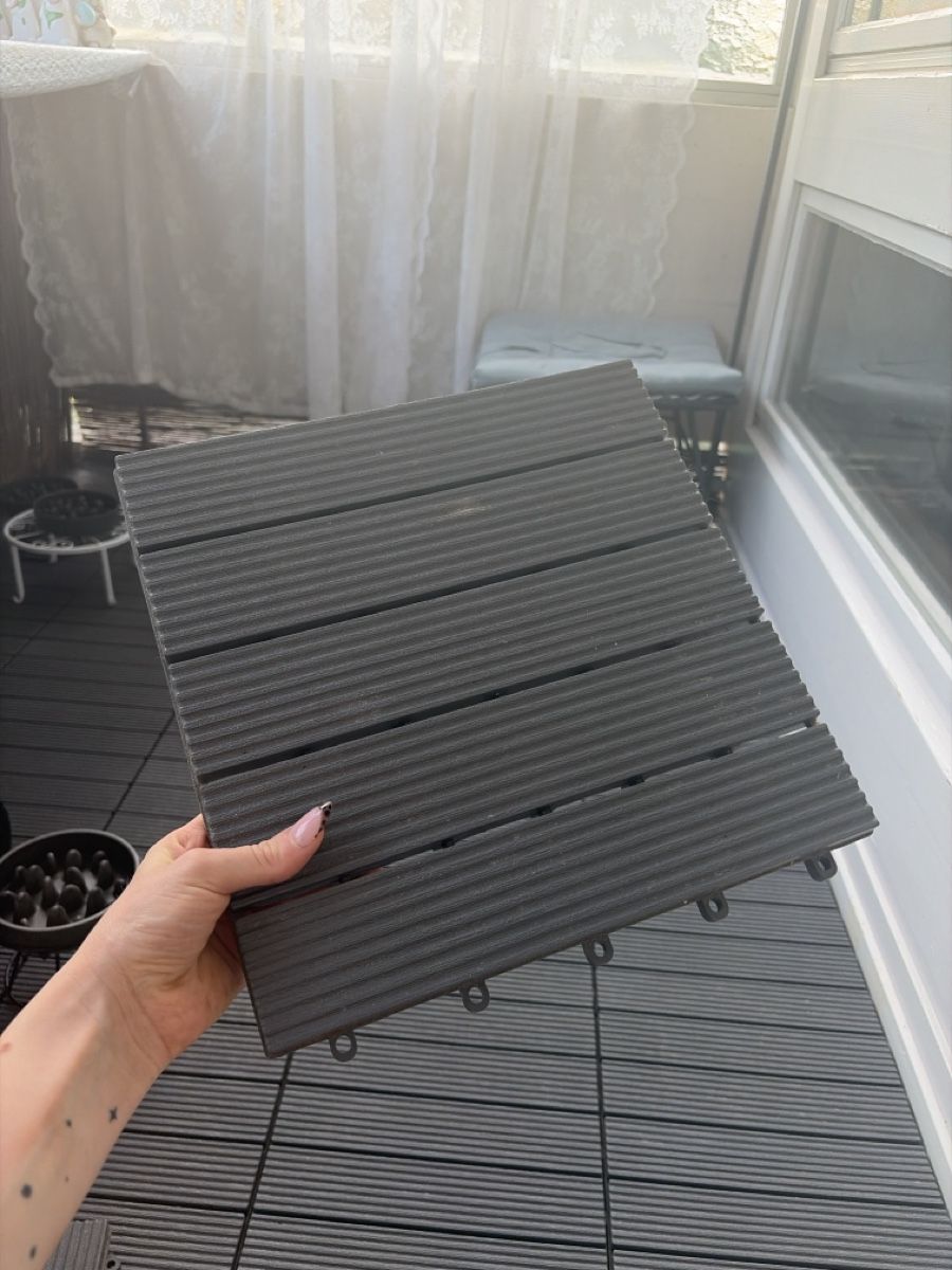 Rivestimenti per pavimenti: Terrassenplatten grau geriffelt gebraucht – Usato da Steffisburg venduto da reg_bzn9 1