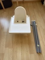 IKEA ANTILOP Kinderhochstuhl mit Tablett – weiss – fast wie