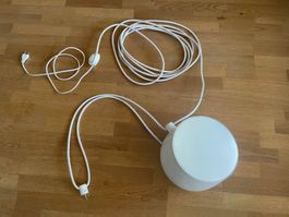 Flos Aim mit Kabel und Stecker, LED dim., weiss