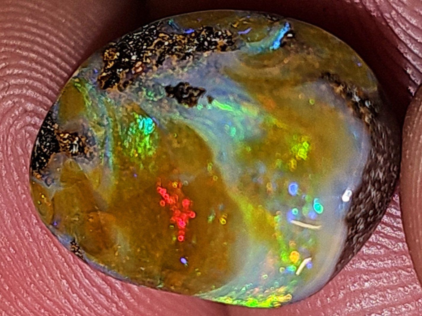 Pietre preziose: Natürlicher australischer Boulder Opal – Nuovo e nell'imballaggio originale da Uerkheim venduto da Winwinner 2