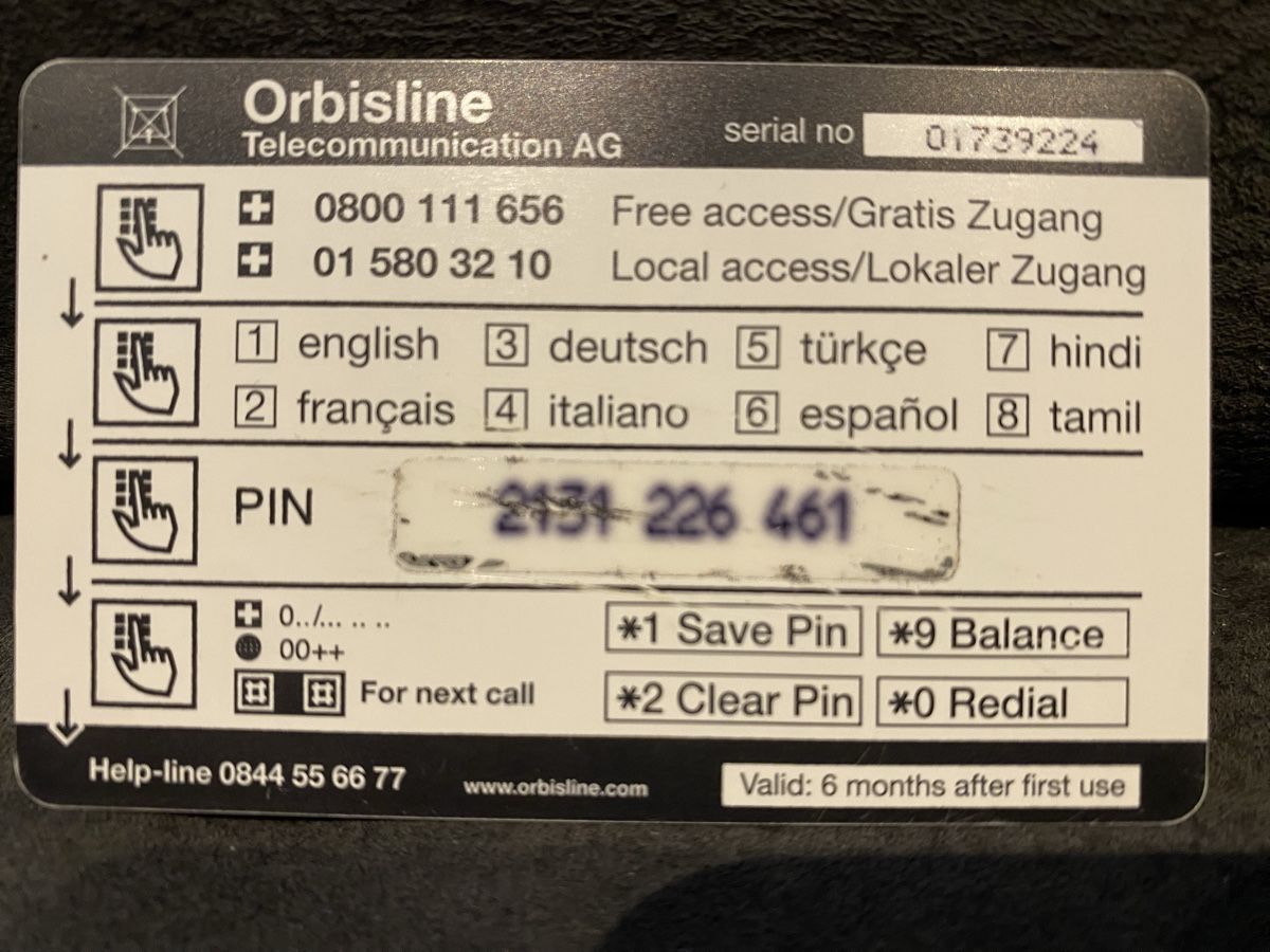Schede telefoniche: Carte dos 1 plastique – Usato da Lausanne venduto da babacard10 1