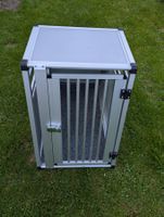 Alu Hundebox / Transportbox für Auto 50cmx82cm, 65cm hoch