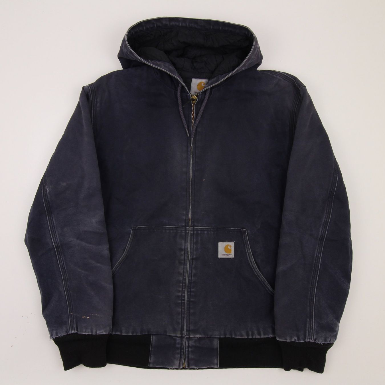 Carhartt Giacche: Faded Carhartt Hooded Full Zip Jacket – Usato da Bern venduto da Padeeeh