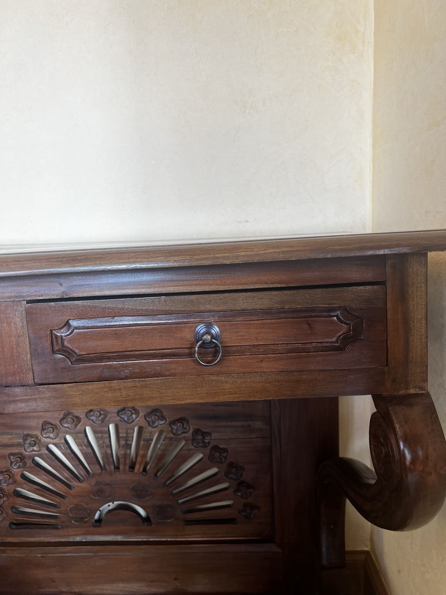 Commodes: Console en bois sculpté – D'occasion à Lens par bluemarine01 3