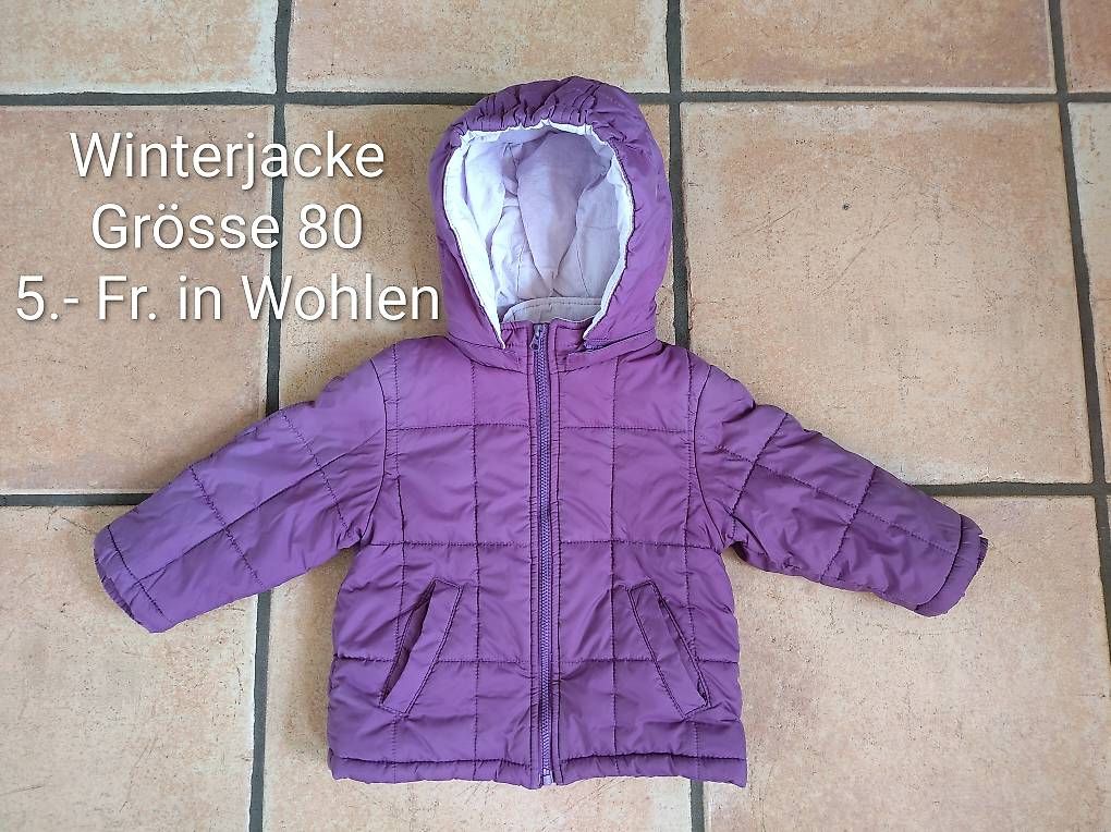 Giacche & Cappotti: Winterjacke Grösse 80 – Usato da Wohlen AG venduto da Miel12