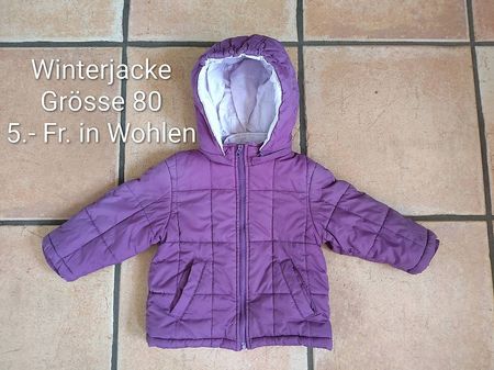Winterjacke Grösse 80