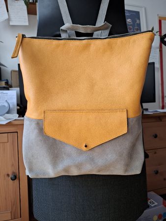Sac à dos en cuir