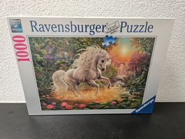 Neu - Ravensburger - Puzzle 1000 Einhorn