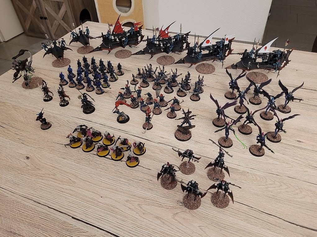 Kit di modellismo & Modellini statici: Drukhari Army ca. 2400 points / Warhammer 40k – Usato da Hunzenschwil venduto da kevinho88