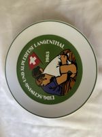 Teller Eidg. Schwing- und Alplerfest Langenthal 1983 Porzell