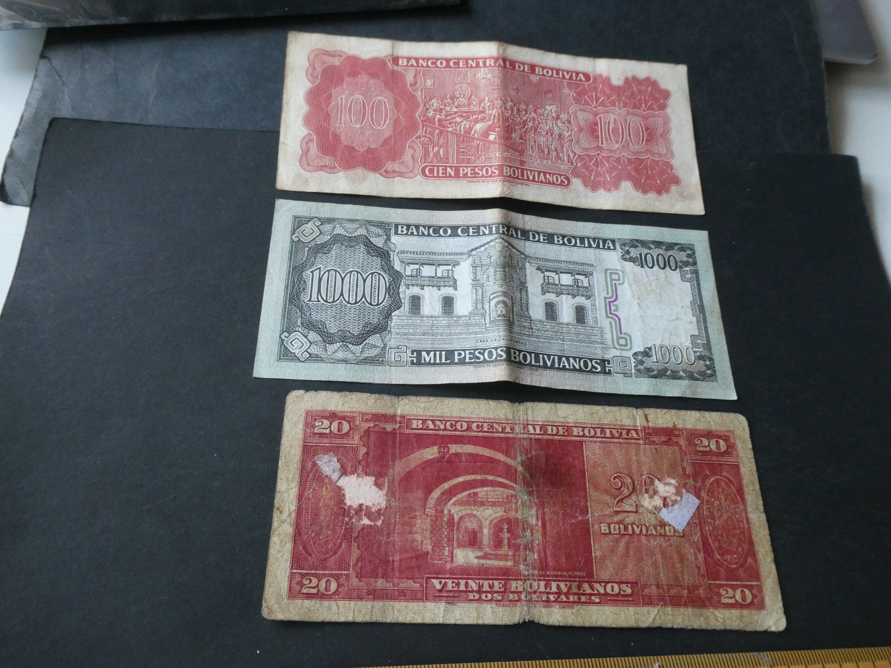 Banconote: Bolivien,  alte Geldscheine – Usato da Hinterforst venduto da Rohusri 1