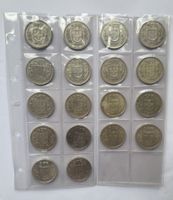 5 Franken Serie 1931 - 1969 Silber Total 18 Stk