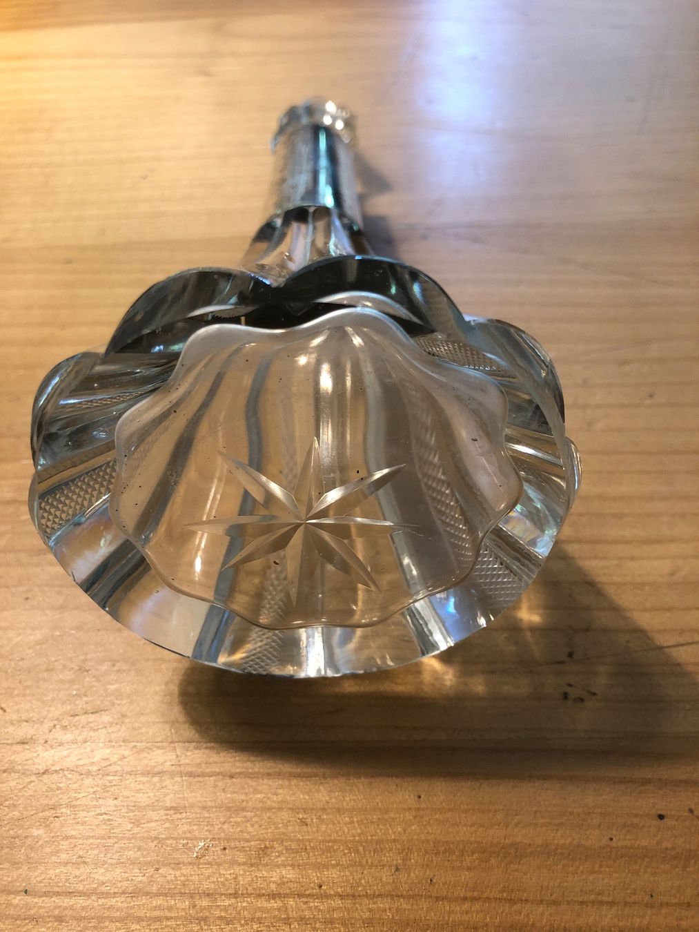 Caraffe: Karaffe Glas Silber 800 mit Deckel Vintage – Usato da Adliswil venduto da Tito088 3