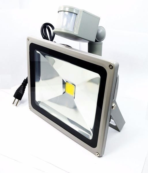 PRO-ELEC LED-Fluter Mit Mikrowellensensor – 30 W, Schlank, Mit Fernbedienung & Tag/Nacht-Modus