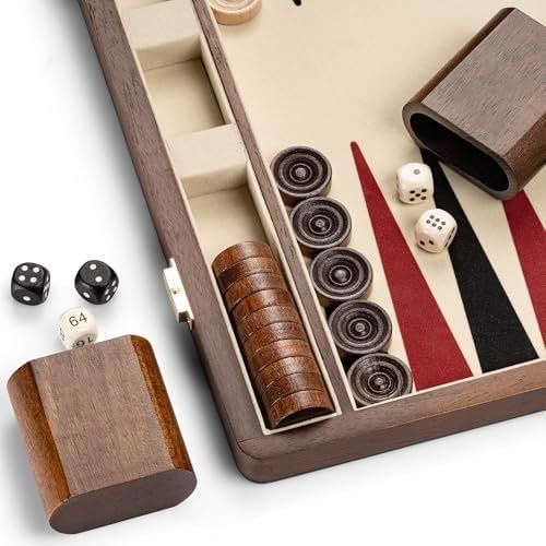 Jeux: Premium Walnuss Backgammon-Set 30 Holz Dame – Neuf avec emballage d'origine à Hundwil par pak_b5sl 6